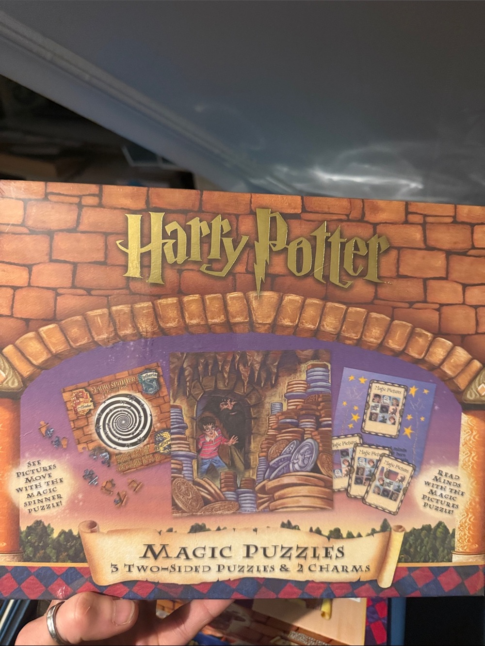 Warner Bros. Harry Potter Magic Puzzles - Purple and Gold Box